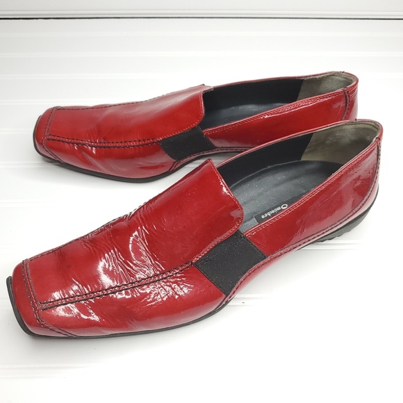 Paul Green Men\'s Red Slip On Loafers Sz 8.5 EUC